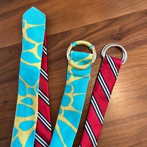 J Crew tie belts size S/M